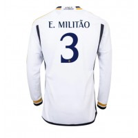 Real Madrid Eder Militao #3 Heimtrikot 2023-24 Langarm